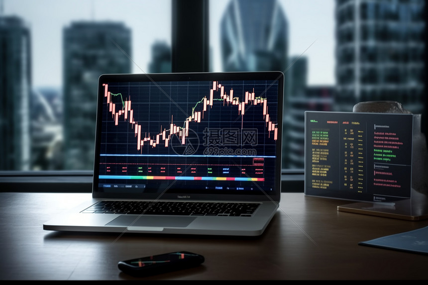 股票市场交易图表图片素材-正版创意图片600155002-摄图网